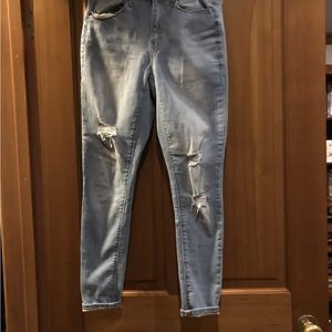 MUDD Jeans High Rise Jean Legging FLX Stretch Girls size 7